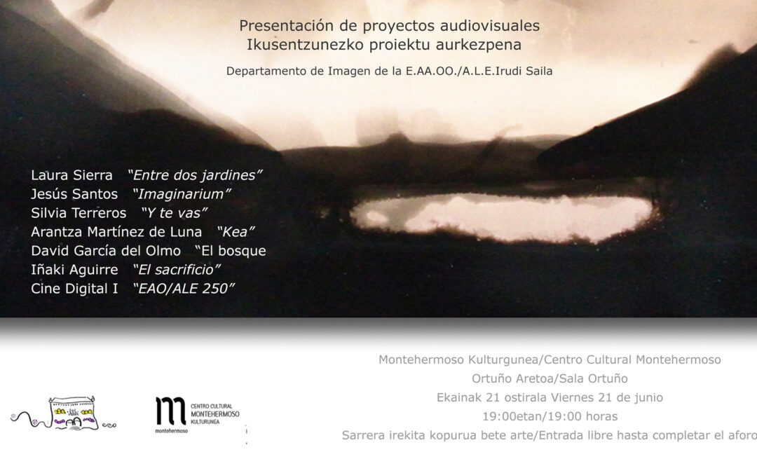 Presentación de proyectos audiovisuales