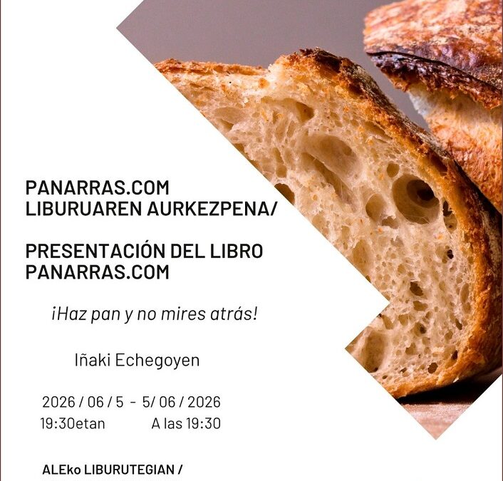 Presentación del libro «Panarras.com» de Iñaki Echegoyen